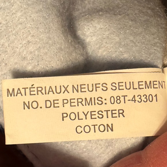 Snowman Christmas Stocking Blue 19.5 x 10 inches - Picture 5 of 5